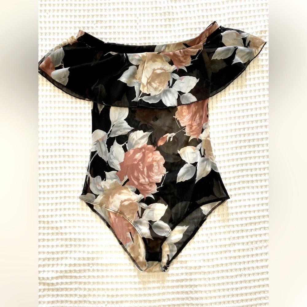 Floral Sheer Bodysuit